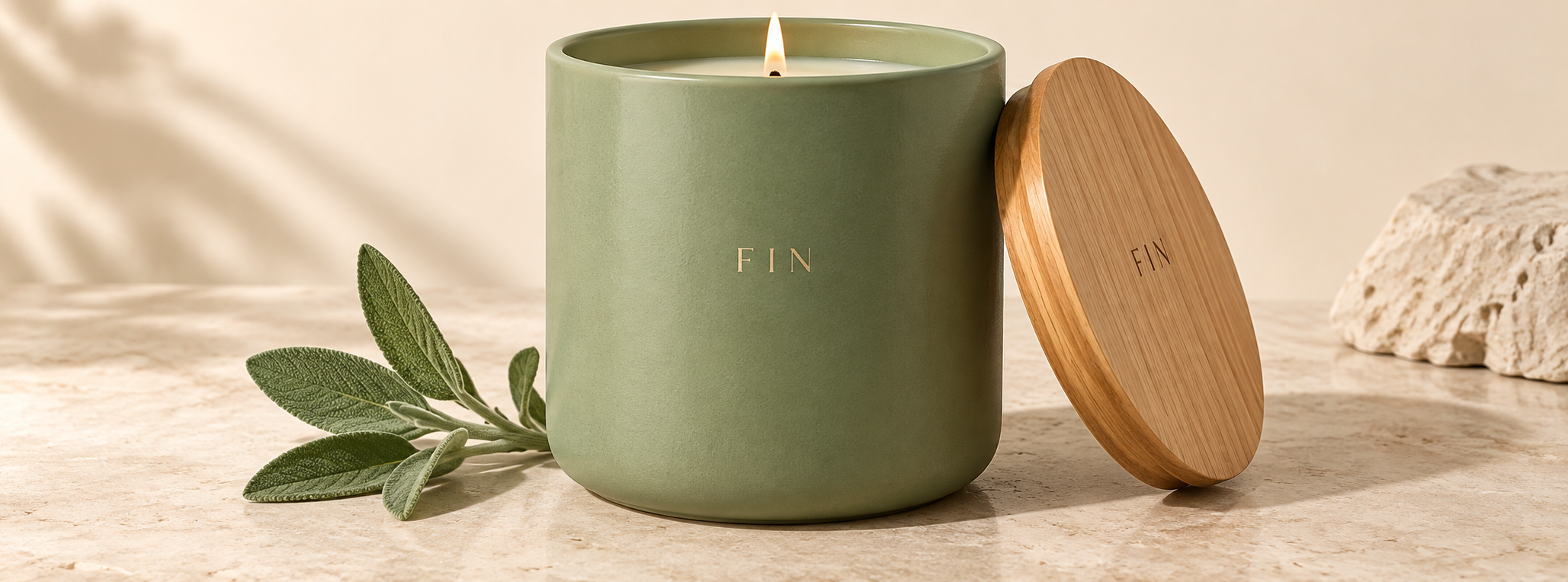 Fin Sage Aroma Candle